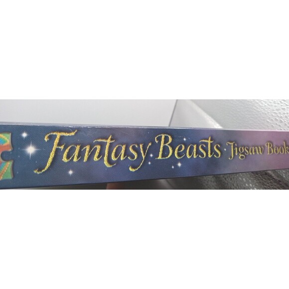 BRAND NEW! Fantasy Beasts Jigsaw Book Harry Potter Anne Sharp New OUT OF PRINT - Picture 5 of 10